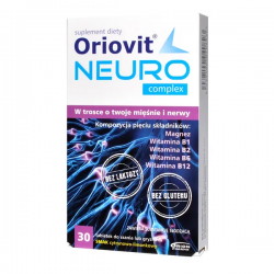 Oriovit Neuro Complex, tabletki do ssania, gryzienia, 30 sztuk