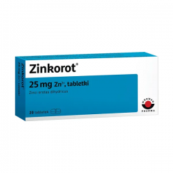 Zinkorot, 25 mg Zn2+,...