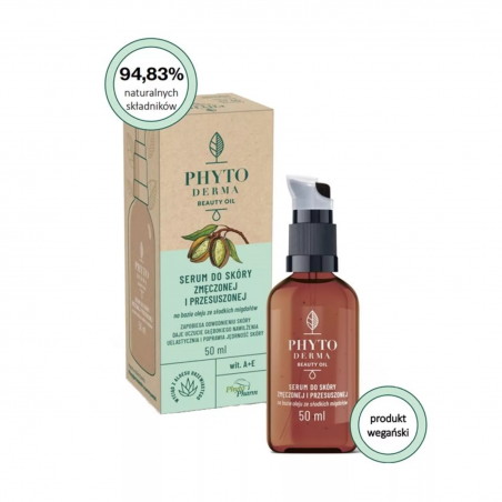 Phytoderma - Beauty Oil, serum do skóry zmęczonej i przesuszonej, 50 ml