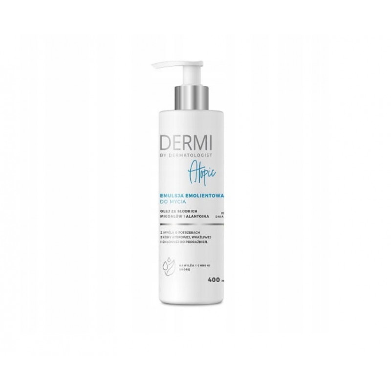 DERMI BY DERMATOLOGIST ATOPIC Emulsja emolientowa do mycia, 400 ml