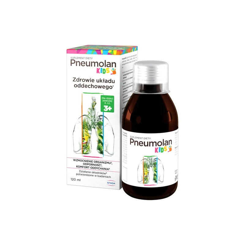 Pneumolan Kids, płyn, 120 ml
