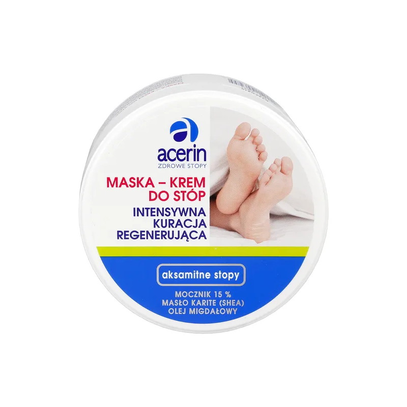 Acerin Zdrowe Stopy, maska-krem do stóp, 125 ml