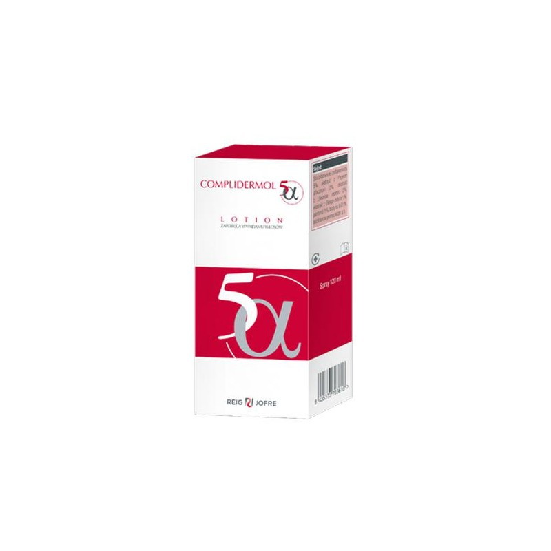 Complidermol 5 alfa lotion, 120 ml