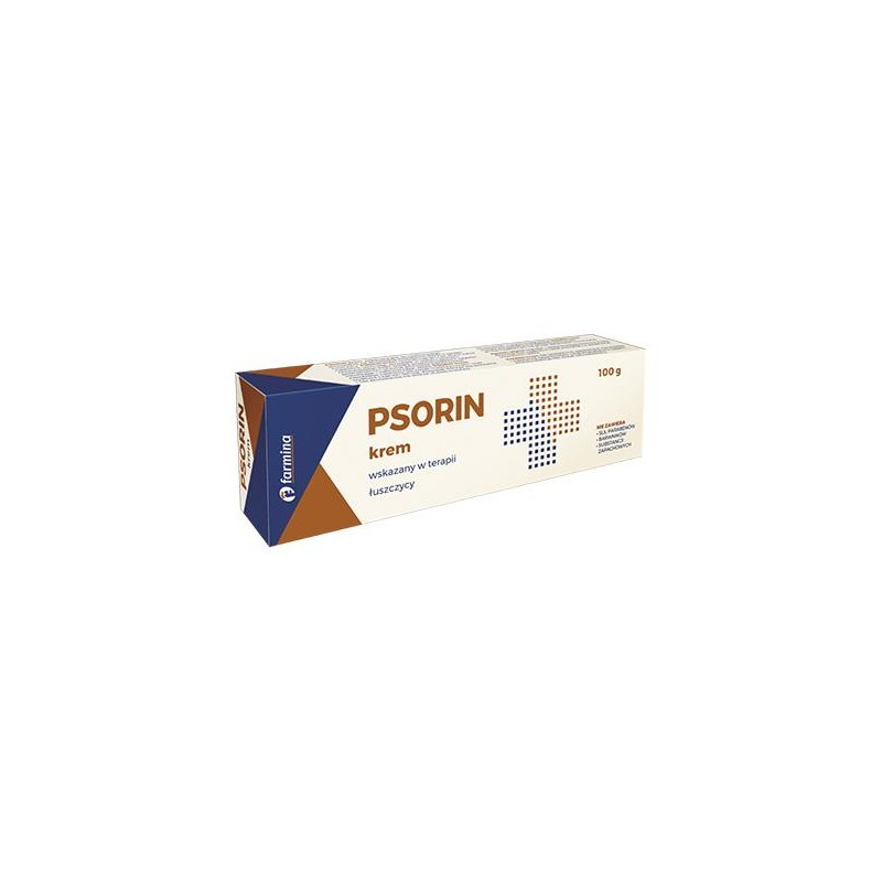 Psorin krem, wskazany w terapii łuszczycy, 100 g
