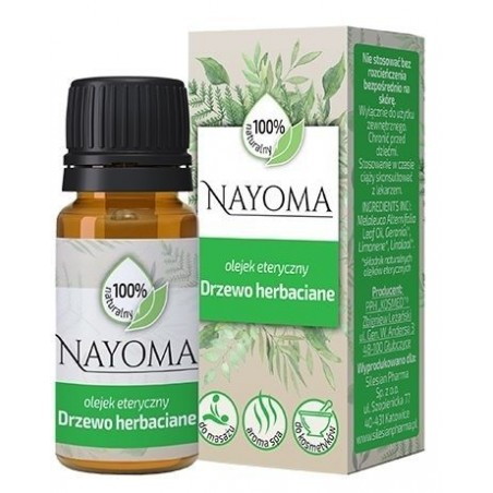 Nayoma olejek eteryczny  Drzewo herbaciane, 10 ml