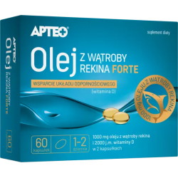 Olej z wątroby rekina Forte...