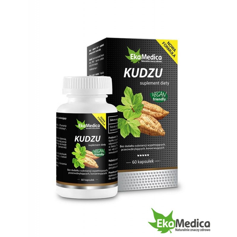 EkaMedica Kudzu, kapsułki, 60 sztuk