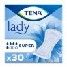 TENA LADY Super, wkładki anatomiczne,30 sztuk