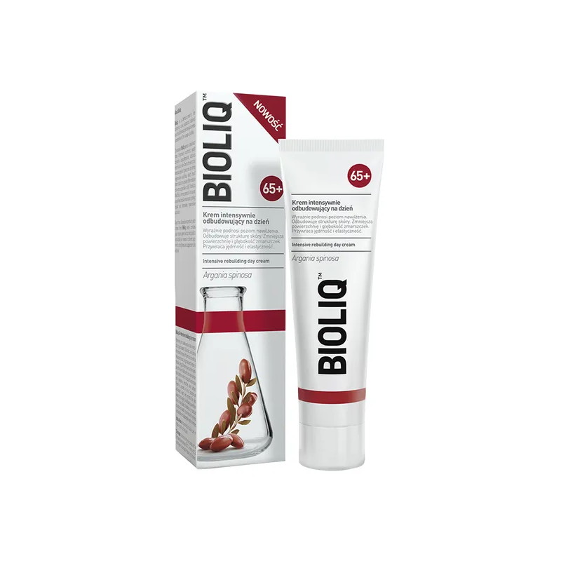 Bioliq 65+, krem intensywnie odbudowujący na dzień, 50 ml