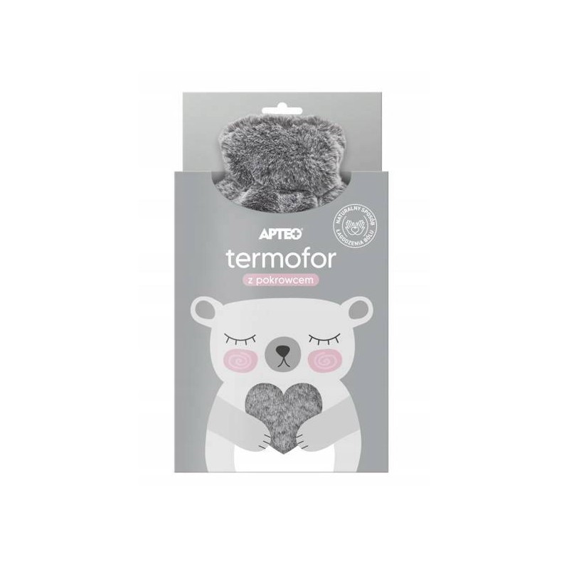 Synoptis – APTEO, termofor z pokrowcem - 1 sztuka, 2 L