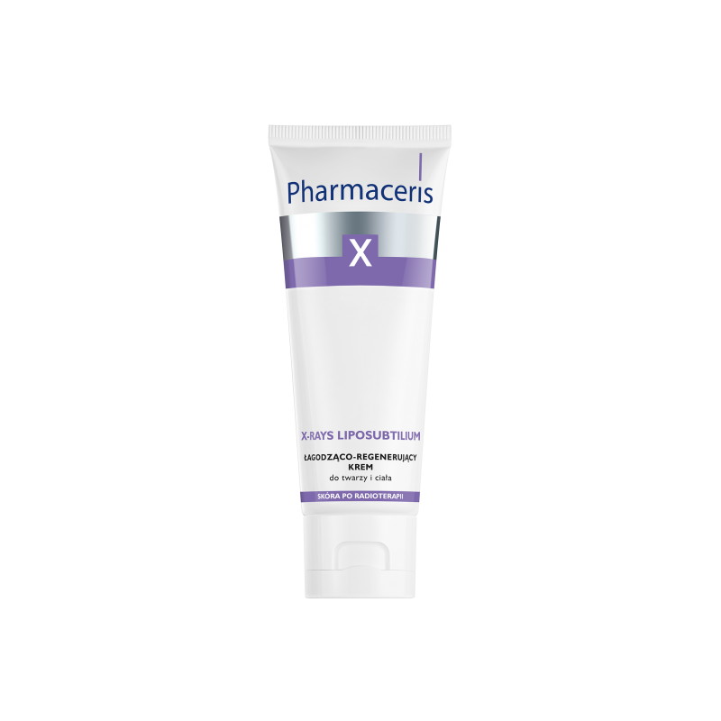 PHAPMACERIS X X-RAYS LIPOSUBTILIUM Łagodząco-regenerujący krem do twarzy i ciała,  75 ml