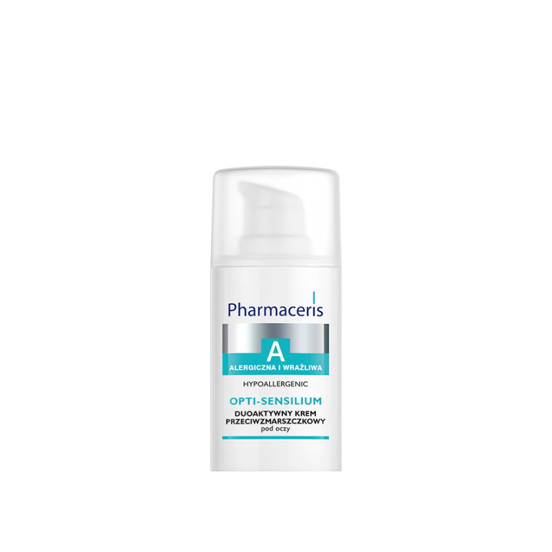 PHARMACERIS A OPTI-SENSILIUM Duoaktywny krem przeciwzmarszczkowy pod oczy, 15 ml