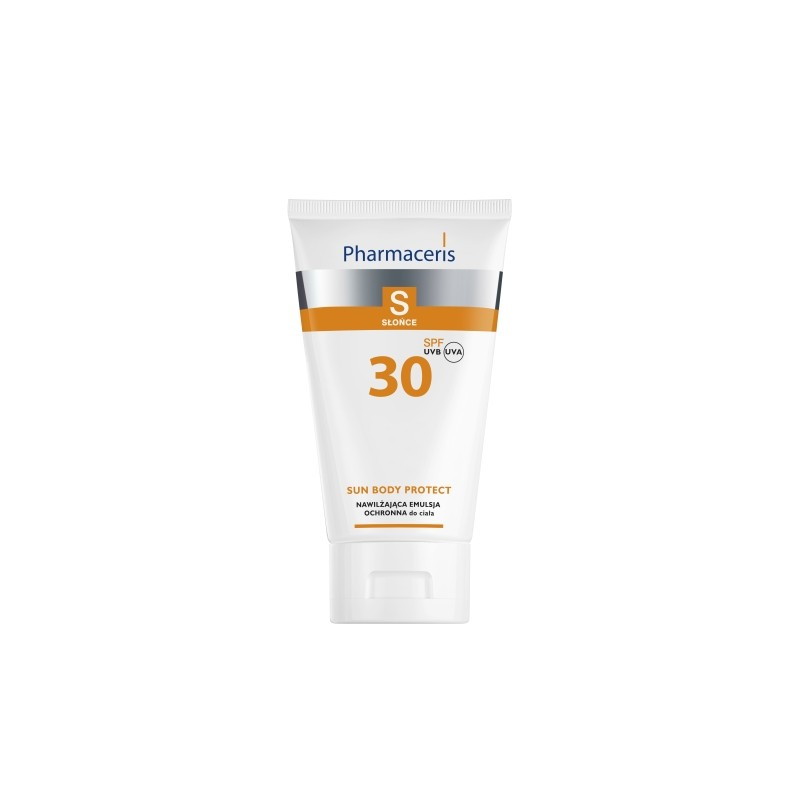 PHARMACERIS S SUN BODY PROTECT Nawilżająca emulsja ochronna do ciała SPF 30, 150 ml