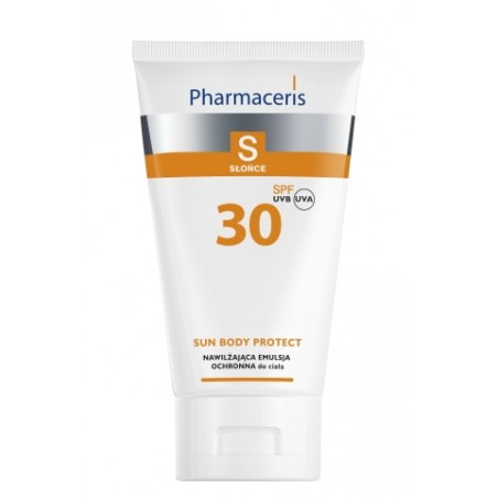 PHARMACERIS S SUN BODY PROTECT Nawilżająca emulsja ochronna do ciała SPF 30, 150 ml