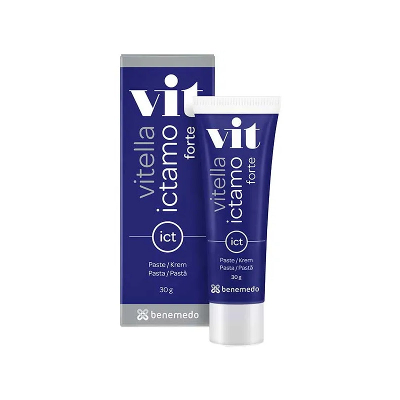 Vitella Ictamo Forte, krem na trudne zmiany skórne, 30 g