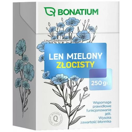 Bonatium Len Mielony Złocisty,  250 g