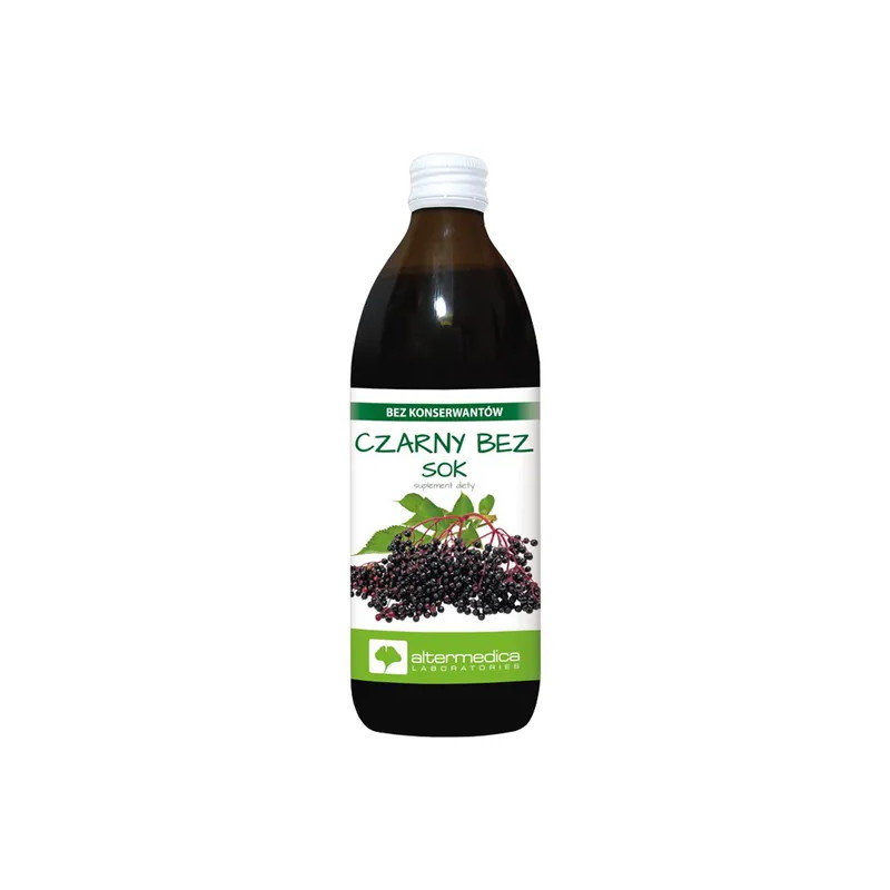ALTER MEDICA Czarny bez, sok, 500 ml