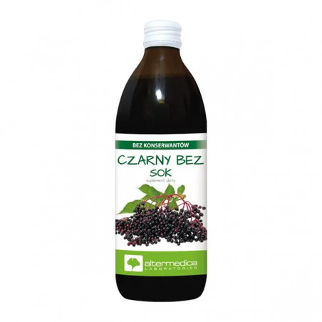 ALTER MEDICA Czarny bez, sok, 500 ml