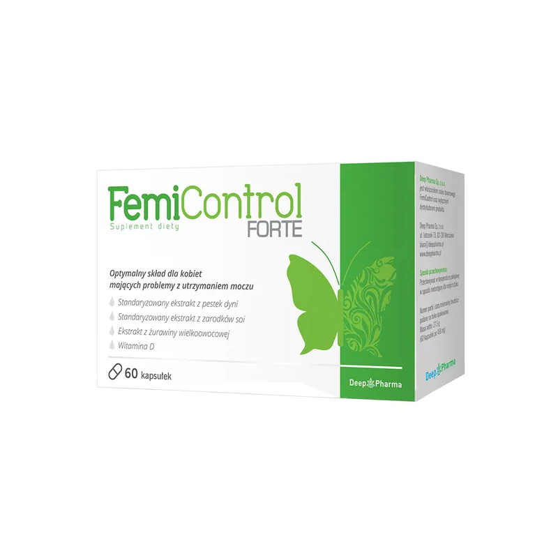 FemiControl forte, kapsułki, 60 sztuk