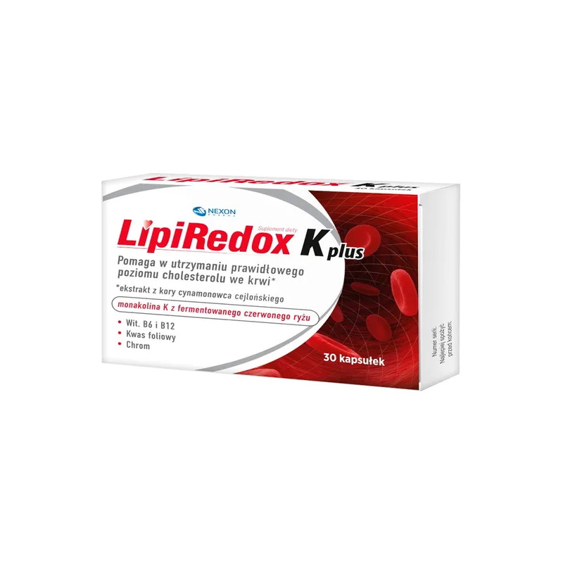 Nexon Pharma LipiRedox K plus, kapsułki, 30 sztuk