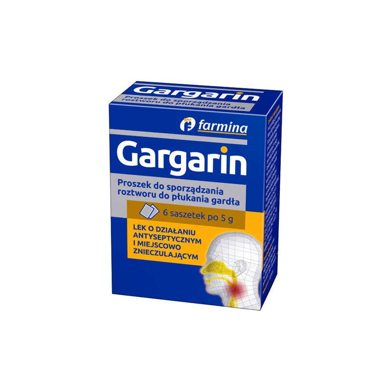 Gargarin 5 g, 6 saszatek