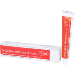 Maść pięciornikowa złożona...