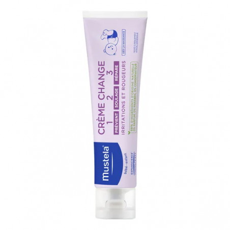 Mustela Bebe, krem do przewijania 1 2 3, 150 ml