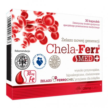 Olimp Chela Ferr Med, kapsułki, 30 sztuk