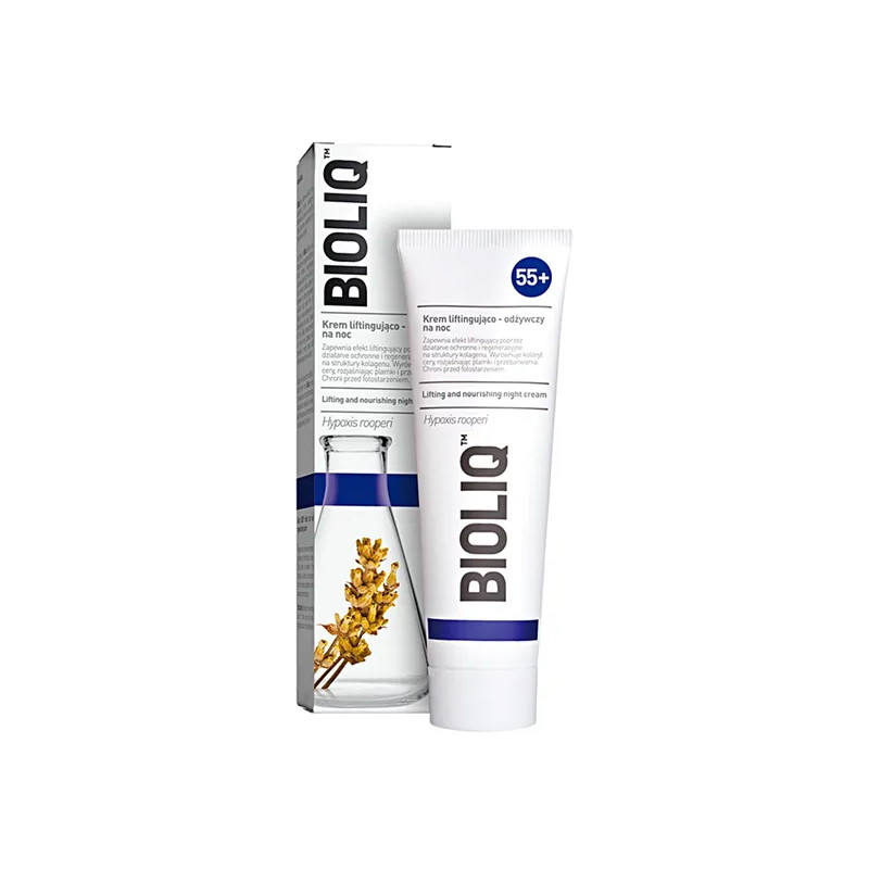 Bioliq 55+, krem liftingująco-odżywczy na noc, 50 ml