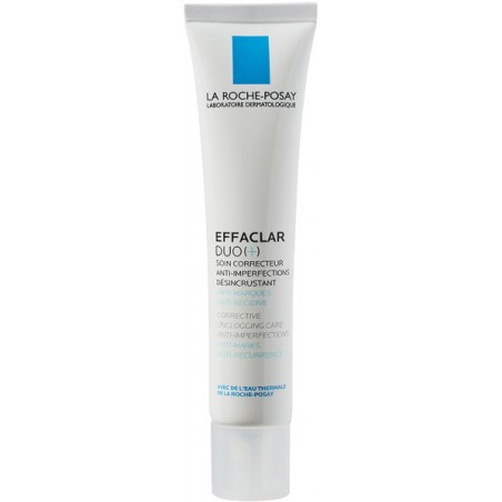 La Roche-Posay Effaclar Duo (+), krem zwalczający niedoskonałości, zatkane pory, przebarwienia potrądzikowe, 40 ml