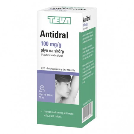 Antidral, płyn na skórę, (100 mg / g), 50 ml