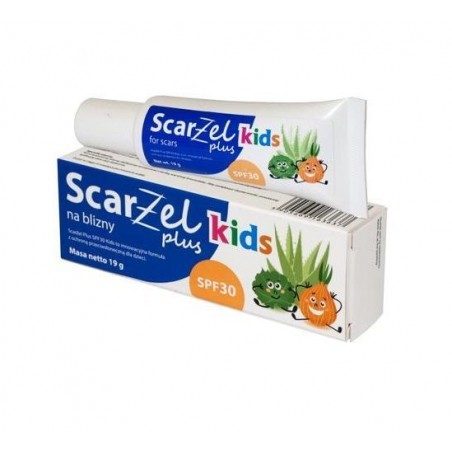 SCARŻEL PLUS Kids SPF30 żel na blizny, 19 g