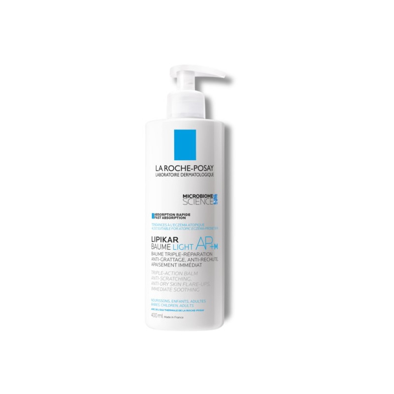 LA ROCHE-POSAY Lipikar Baume Light AP+M. balsam regenerujący do ciała, 400 ml