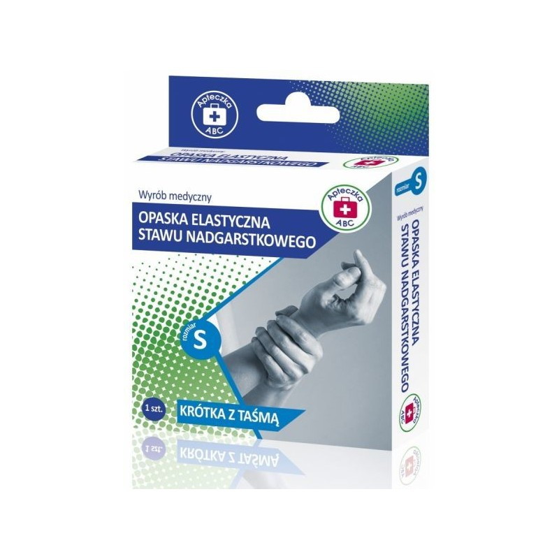 Opaska elastyczna stawu nadgarstkowego S, 1 sztuka (Apteczka ABC)