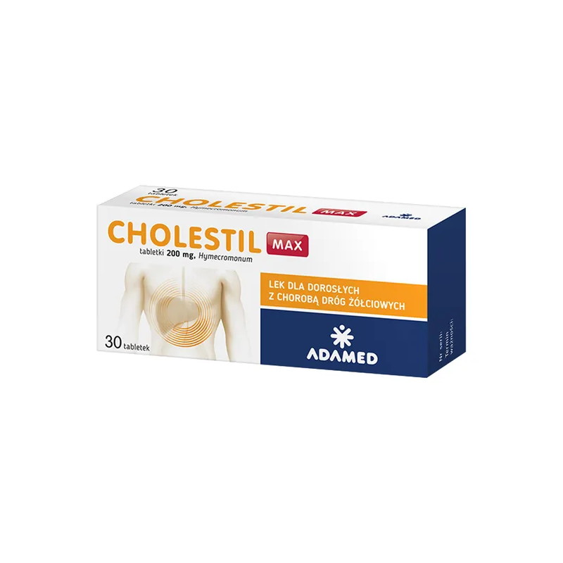 Cholestil Max, 200 mg, tabletki, 30 sztuk