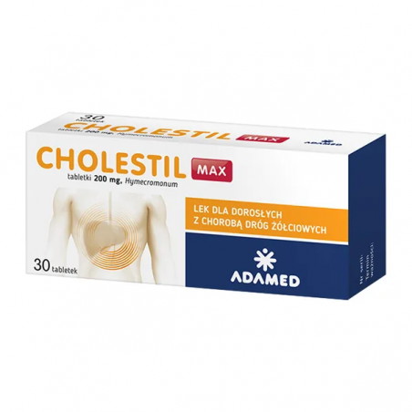 Cholestil Max, 200 mg, tabletki, 30 sztuk