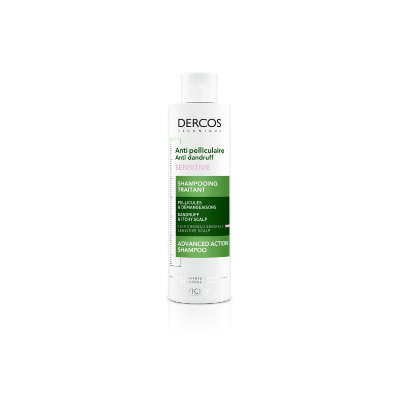 Vichy Dercos szampon przeciwłupieżowy skóra wrażliwa, 200 ml