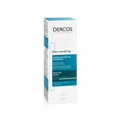 Vichy Dercos, ultrakojący szampon do włosów normalnych i przetłuszczających się, 200 ml
