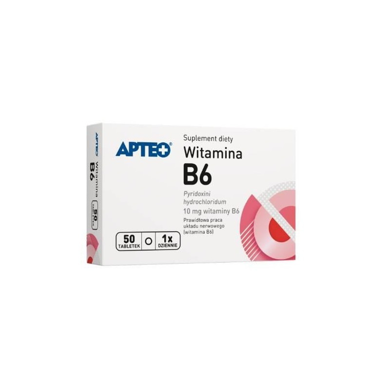 APTEO Witamina B6 , 50 tabletek
