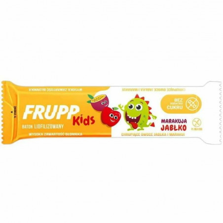 FRUPP Kids Baton Liofilizowany Jabłko  Marakuja, 9 g