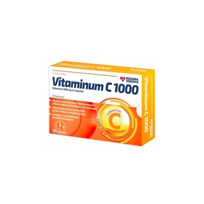 Rodzina Zdrowia, Vitaminum C 1000, 15 kapsułek