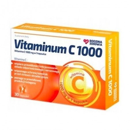 Rodzina Zdrowia, Vitaminum C 1000, 15 kapsułek