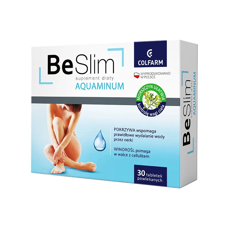Be Slim Aquaminum, 30 tabletek