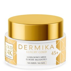 DERMIKA LUXURY, GOLD 24K, krem 45+, 50 ml