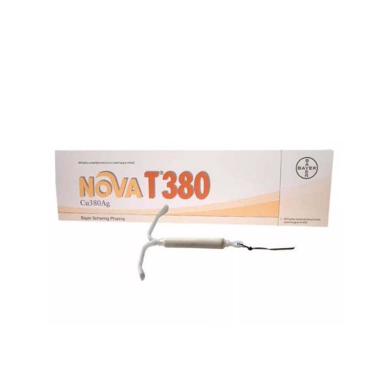 Nova T 380 Cu380Ag wkładka antykoncepcyjna, 1 sztuka