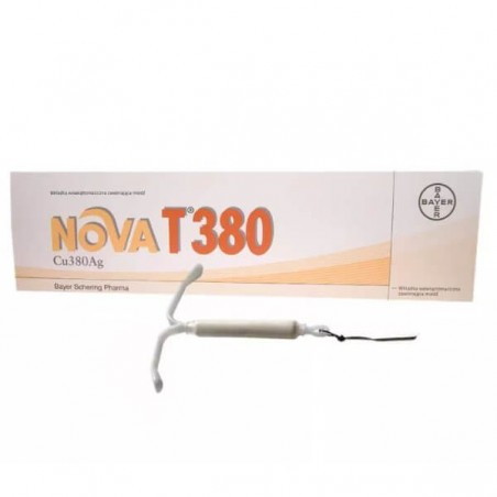 Nova T 380 Cu380Ag wkładka antykoncepcyjna, 1 sztuka