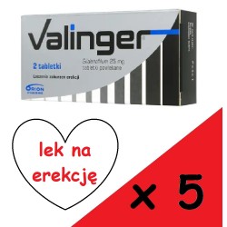 5 x Valinger 25 mg , 2...