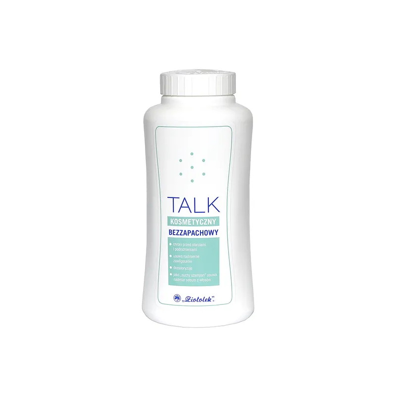 Ziołolek, talk kosmetyczny, bezzapachowy, 100 g