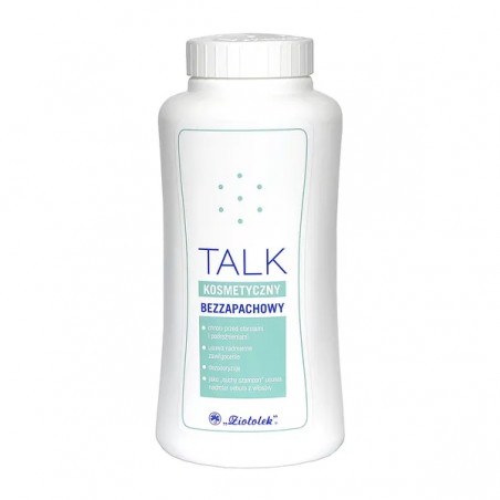Ziołolek, talk kosmetyczny, bezzapachowy, 100 g
