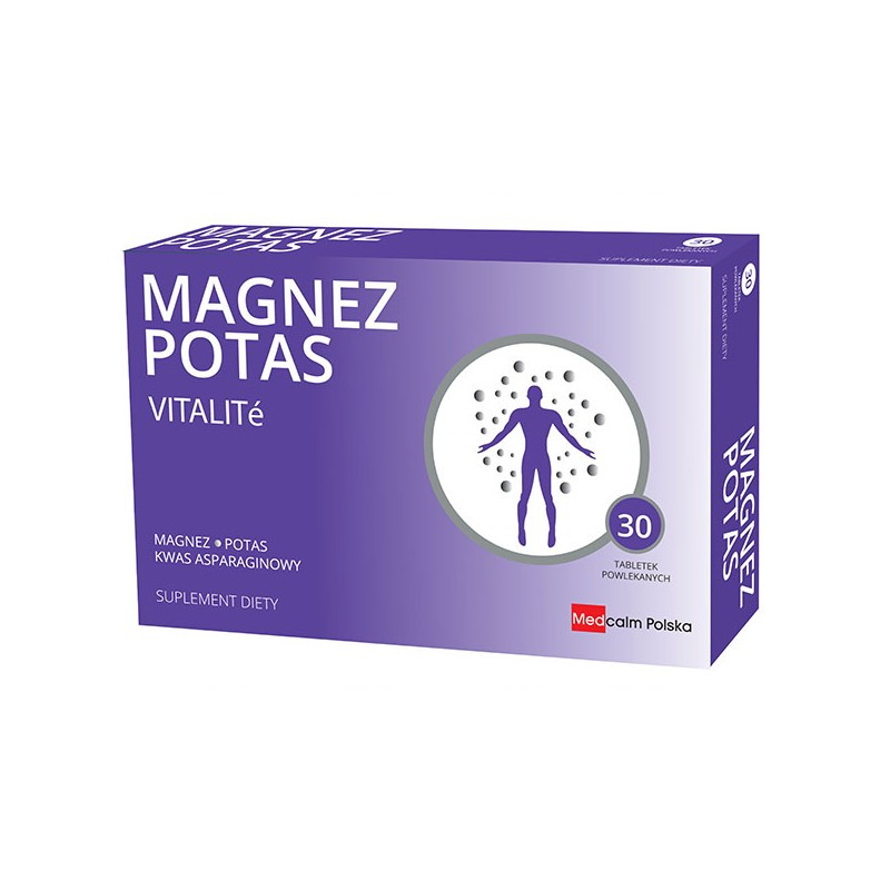 Magnez Potas Vitalite, 30 sztuk, tabletki